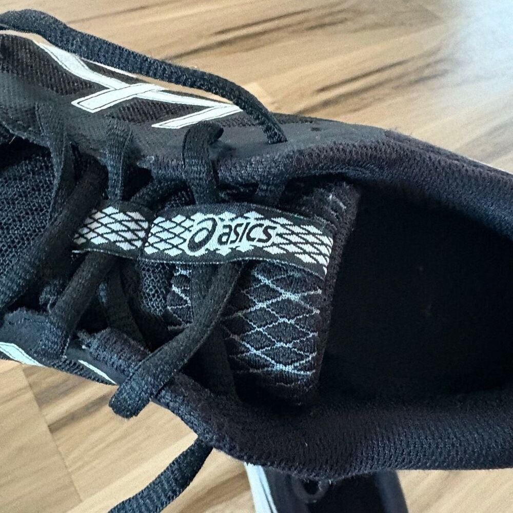 Asics Patriot 12 Running Woman’s Shoes Size 8.5 Black and White - Picture 6 of 7